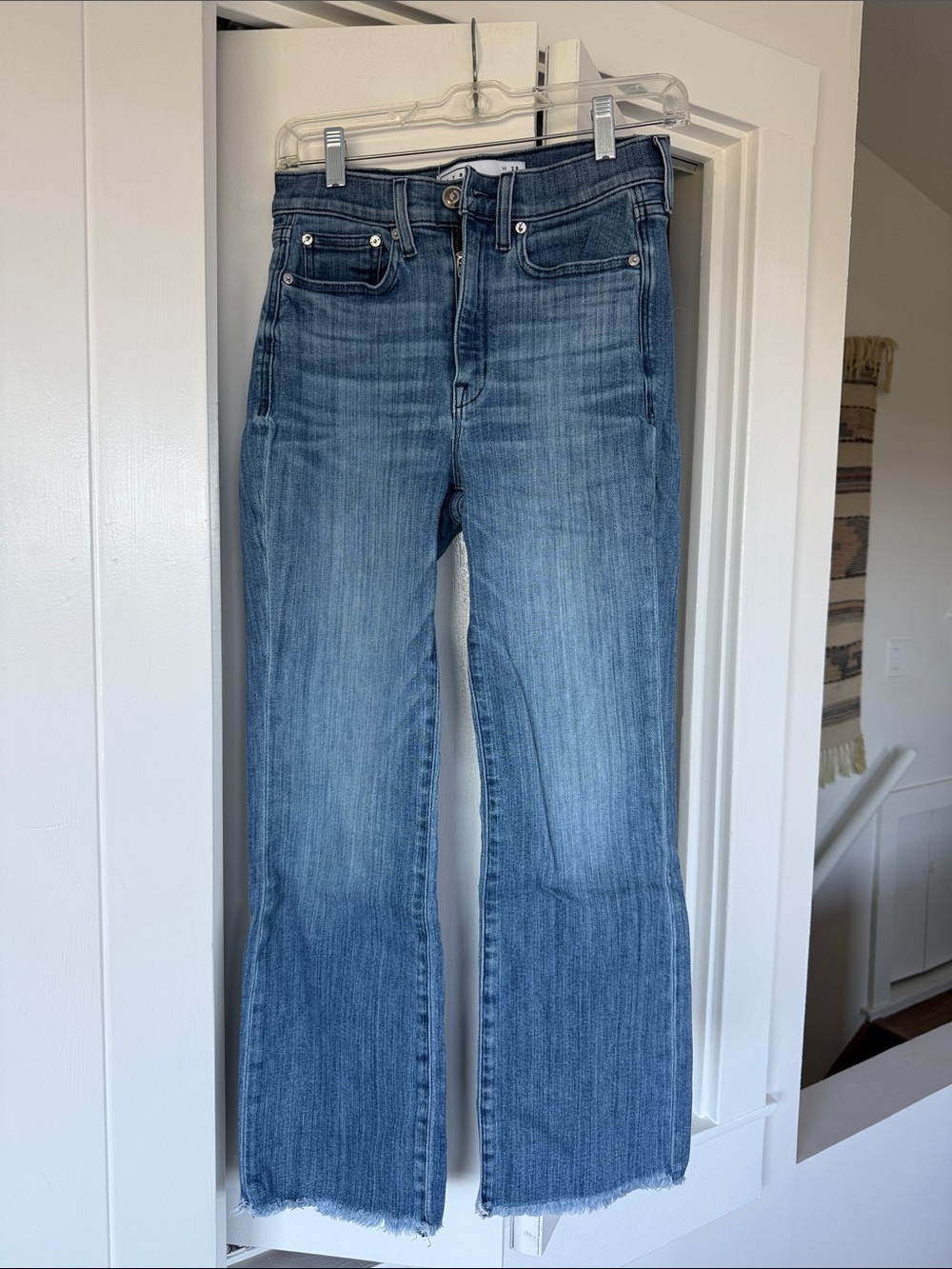 AYR Light Blue High-Rise Jeans The Pop